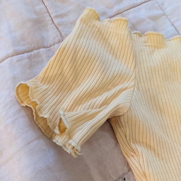 Reformation willet top yellow - Picture 5 of 6